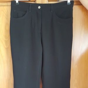 Armani black slacks (size 6)